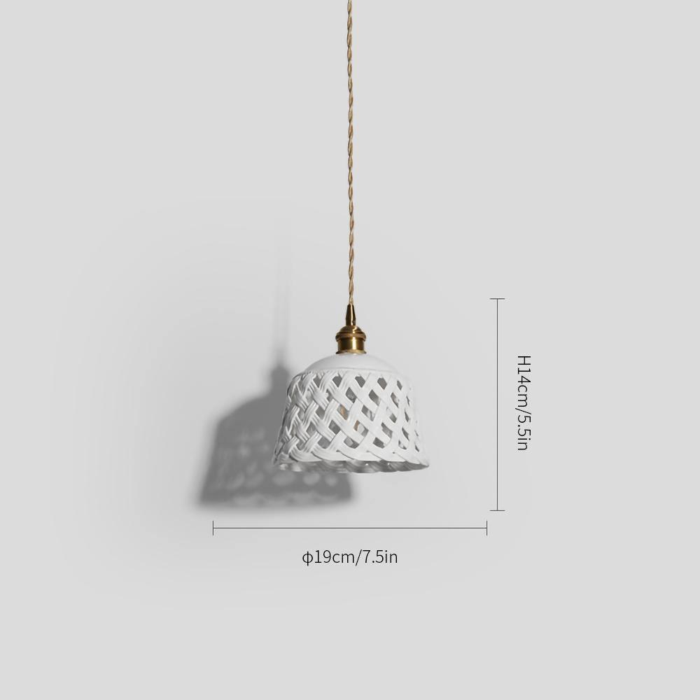 Eliielle keramische Cozy hanglamp