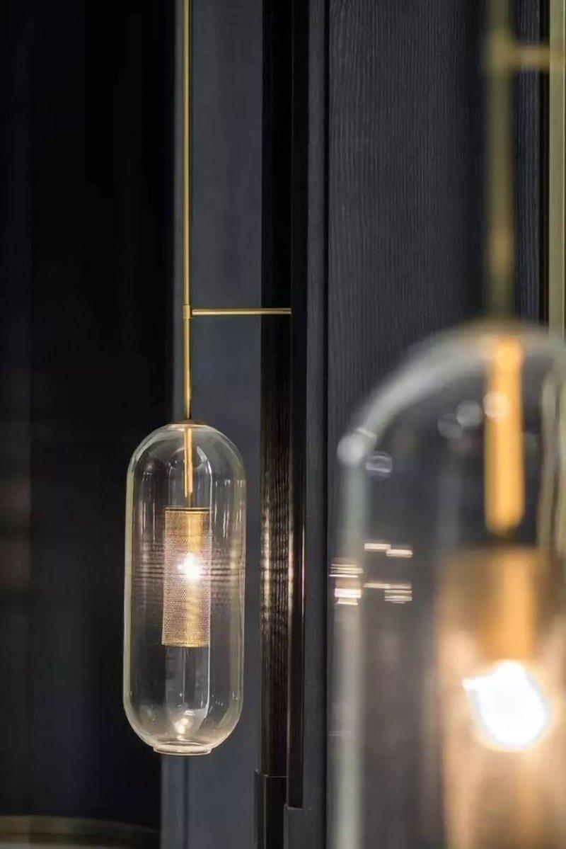 Dae Moderne minimalistische wandlamp van glas