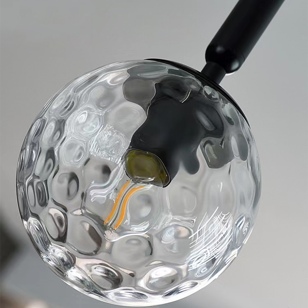 Valentina Moderne Bubble Hanglampen Metaal Glas Eetkamer