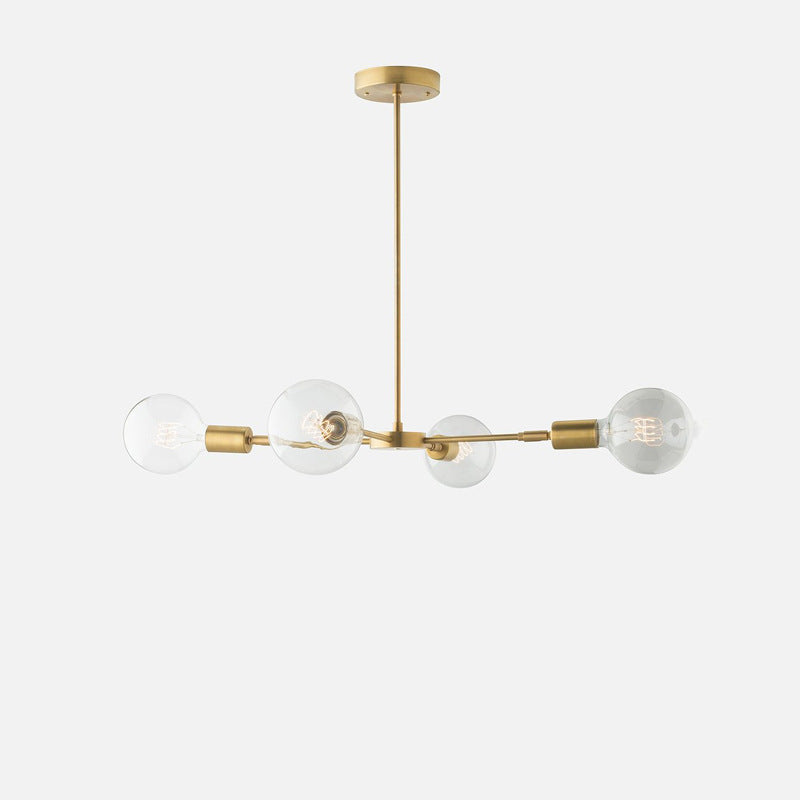 Valentina Modern LED Metaal Glas Kroonluchters Slaapkamer