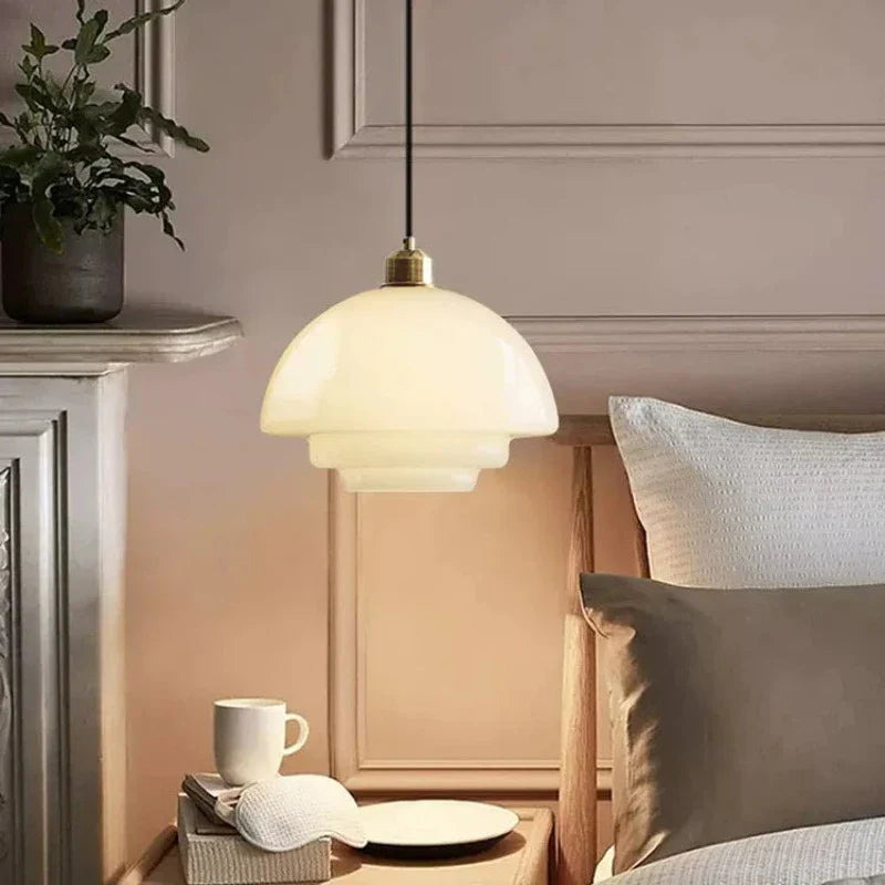 Cairns Midden eeuw Art Hanglampen Metaal Glas Slaapkamer Eetkamer