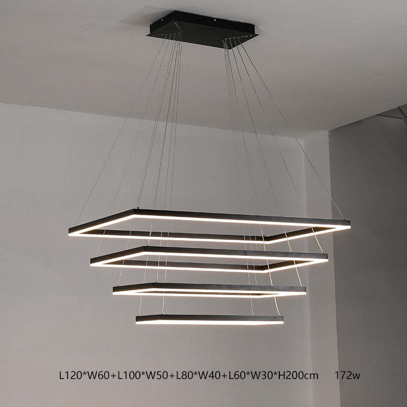 Bouvet Design LED Hanglampen Zwart Wit Metaal Eetkamer Slaapkamer