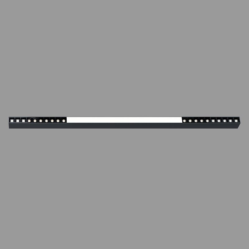 Line Moderne aluminium zwevende plafondlamp