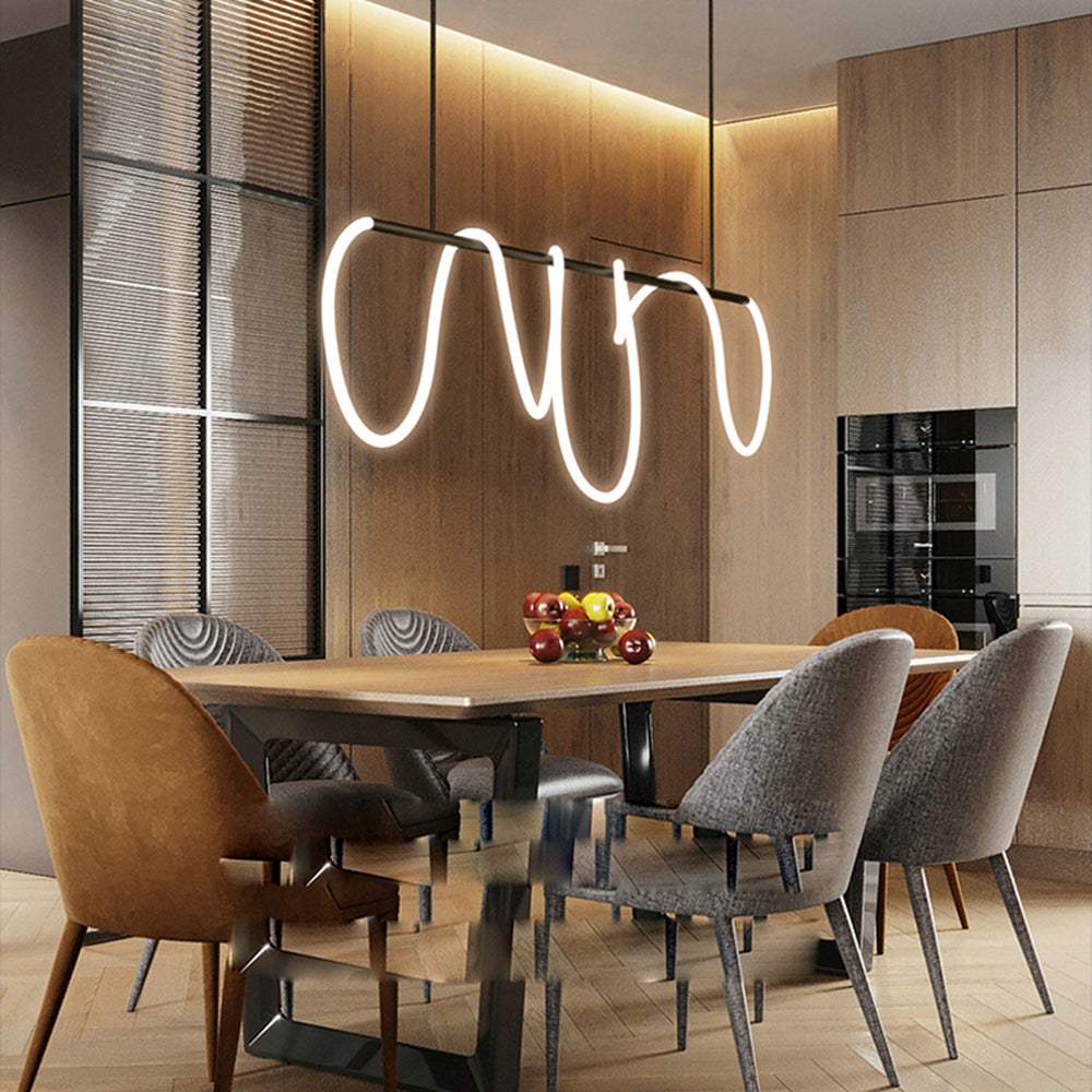 Edge Design LED Hanglamp Goud/Zwart Metaal Woonkamer/Slaapkamer