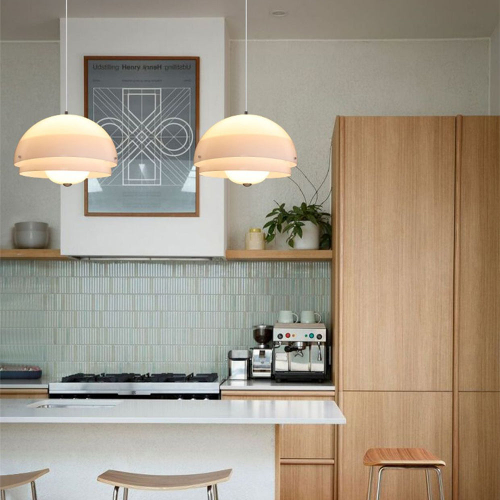 Cairns Bauhaus Nordic Eenvoudig Hanglampen Metaal Acryl Eetkamer