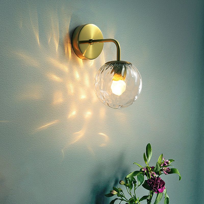 Valentina Vintage Design Heldere Bellen Dressoir Wandlamp Metaal/Glas Slaapkamer/Eetkamer/Woonkamer
