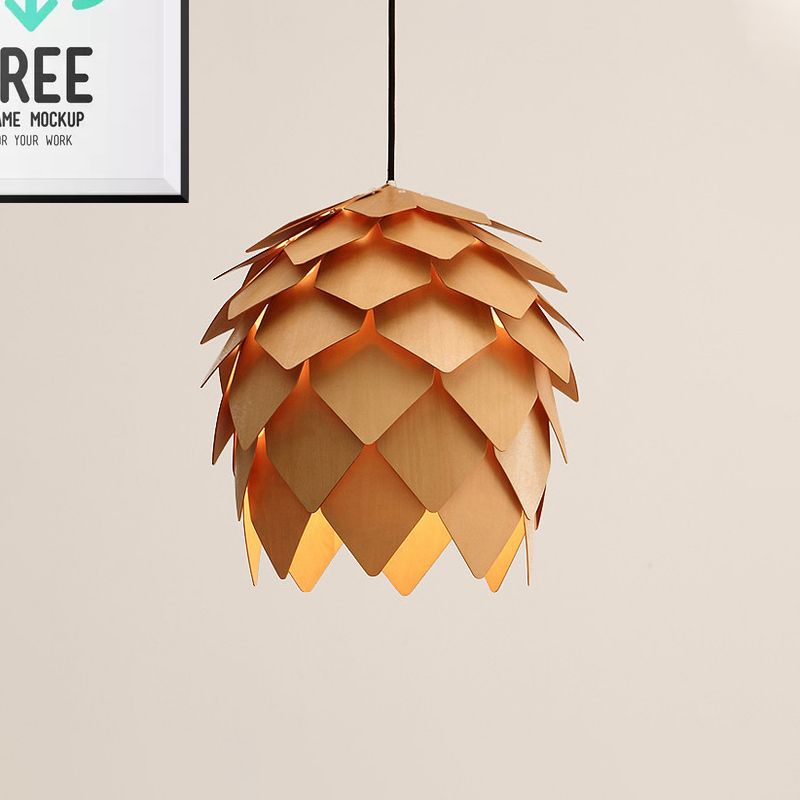 Ozawa Moderne Design LED Hanglamp Hout Woonkamer Slaapkamer |