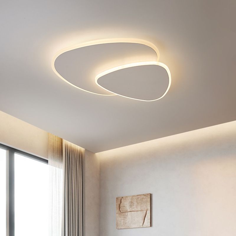 Quinn Moderne LED Plafondlamp Metaal/Acryl Wit Slaapkamer/Woonkamer/Eetkamer
