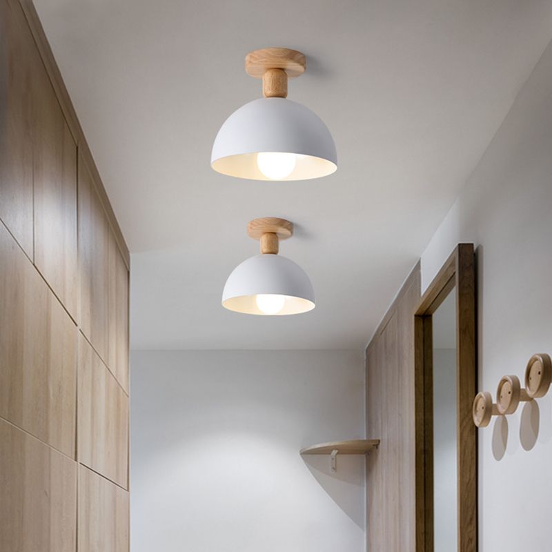 Ozawa Moderne Design LED Plafondlamp Hout Woonkamer Slaapkamer