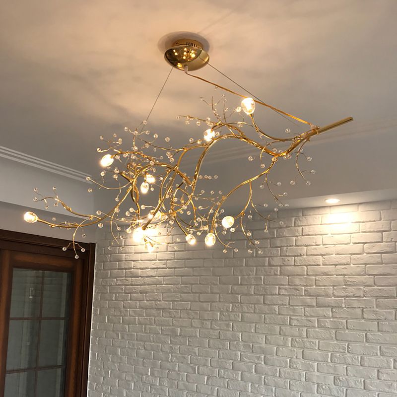 Olivia Moderne Design LED Hanglamp Blauw Woonkamer Keuken