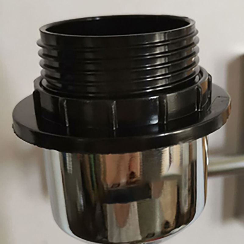 Carins Moderne Design Wandlamp Dubbele Lampkop Verstelbaar Stof Hout/Zilver Slaapkamer/Woomkamer