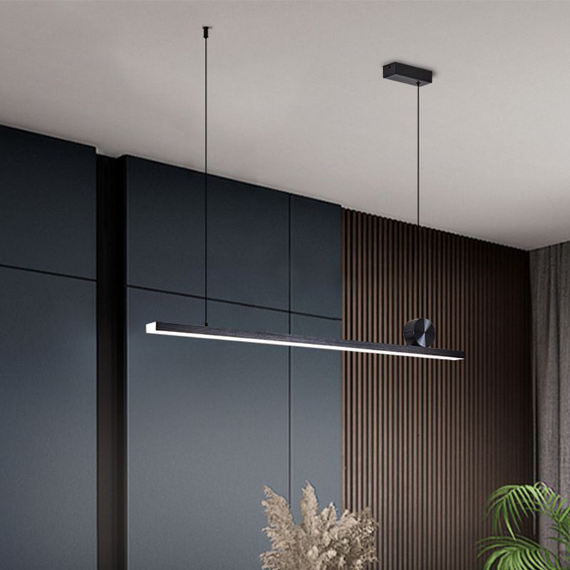 Edge Industriele LED Hanglamp Zwart Metaal Slaapkamer Woonkamer