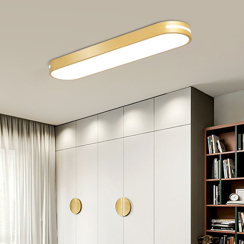 Quinn Moderne LED Plafondlamp Zwart/Wit/Grijs Metaal/Acryl Slaapkamer