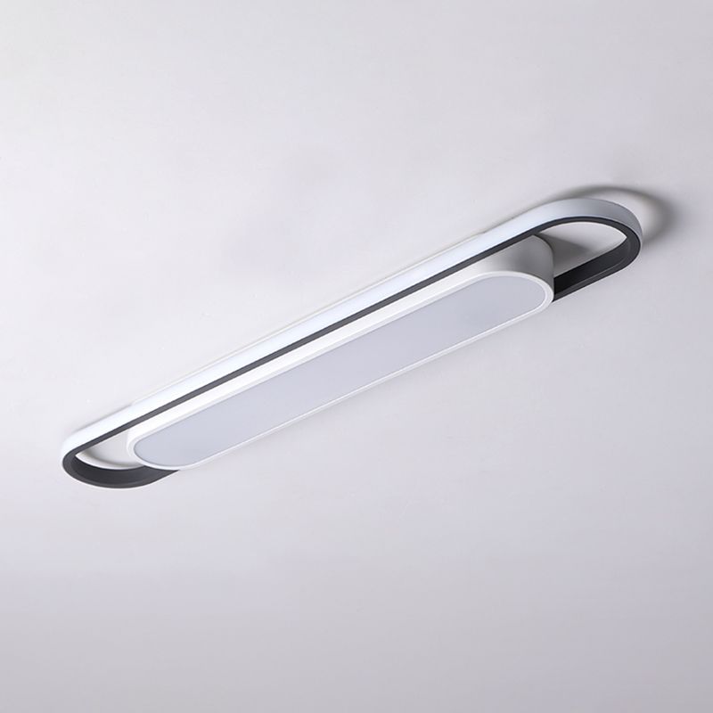 Quinn Moderne Design LED Plafondlamp Metaal Wit Woonkamer Keuken