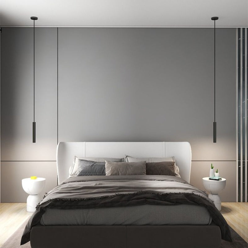 Sanna Kleine LED Hanglamp Zwart Wit Metaal Woonkamer Eetkamer