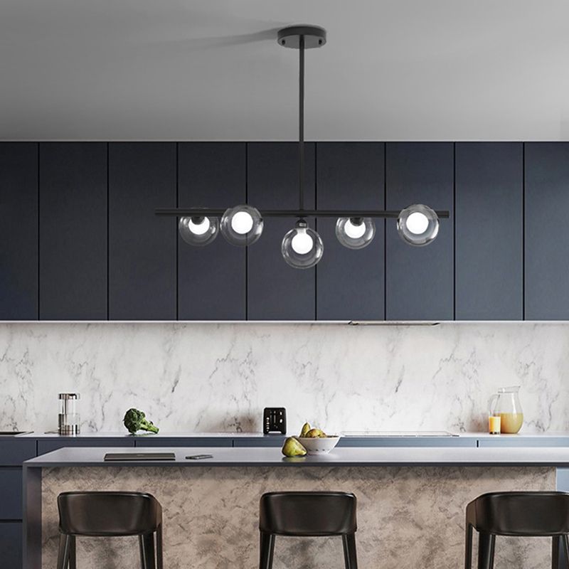 Valentina Moderne Design LED Hanglamp Metaal Zwart/Goud Woonkamer