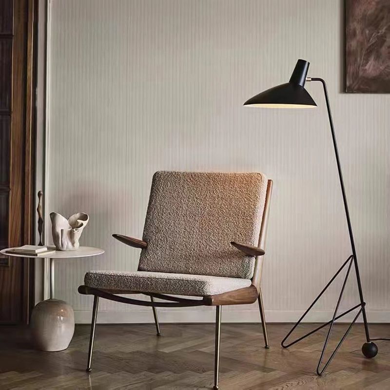 Salgado Moderne Design Minimalistische Geometrische Vloerlamp Zwart Driepoot Metalen Eetkamer/Woonkamer