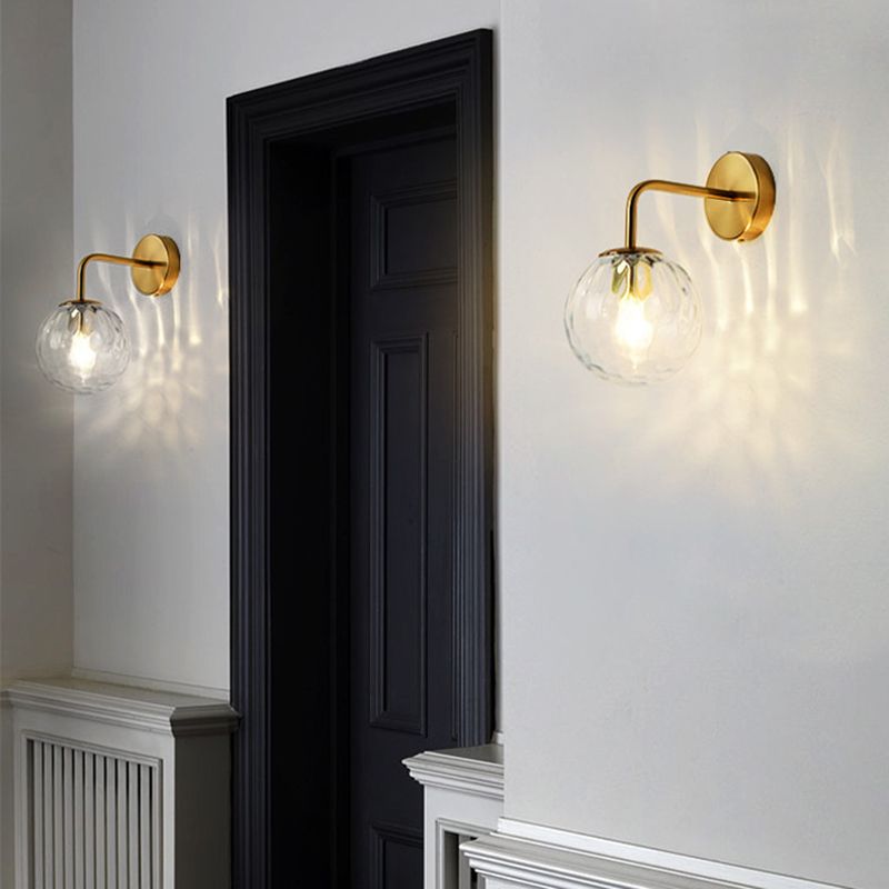 Valentina Vintage Design Heldere Bellen Dressoir Wandlamp Metaal/Glas Slaapkamer/Eetkamer/Woonkamer