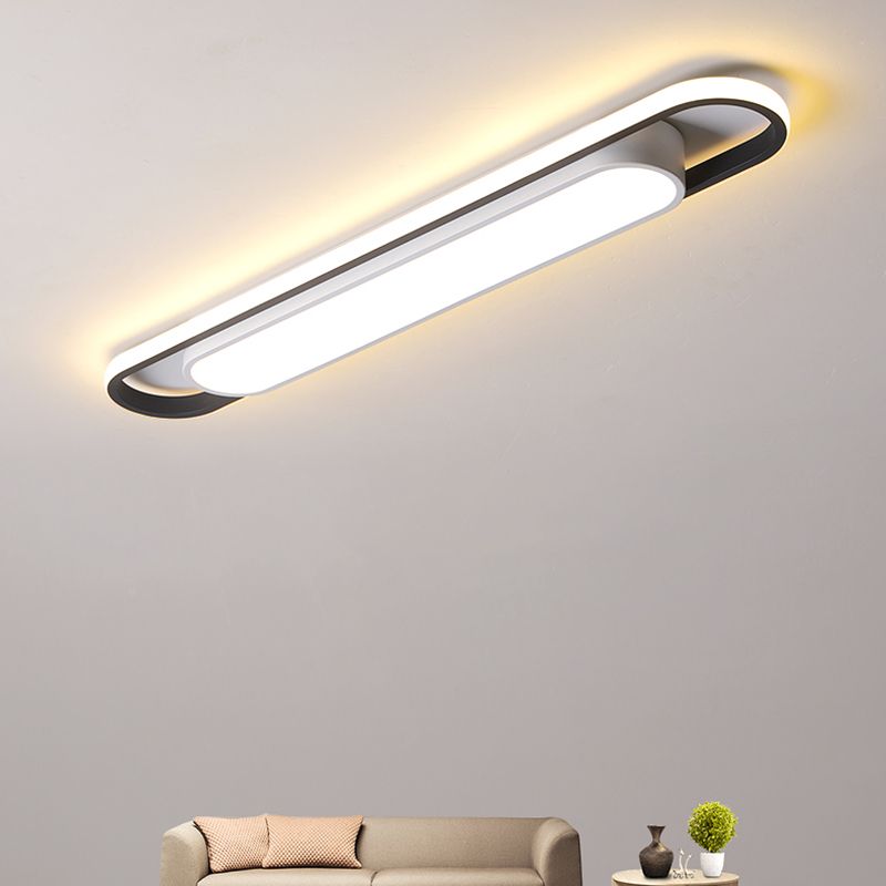 Quinn Moderne Design LED Plafondlamp Metaal Wit Woonkamer Keuken