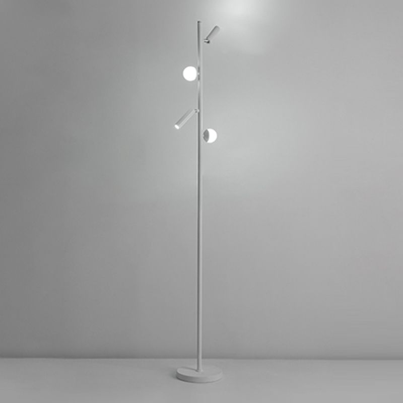 Cooley Moderne Multi Head LED Vloerlamp Metaal/Acryl Slaapkamer