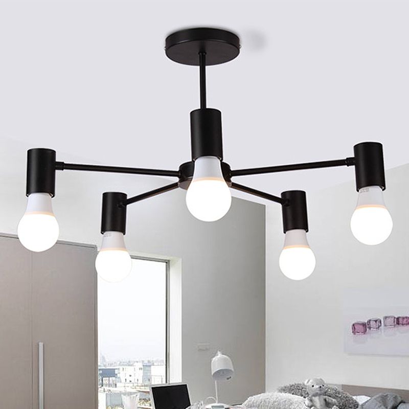 Valentina Moderne Design LED Hanglamp Metaal Wit Zwart Woonkamer Keuken