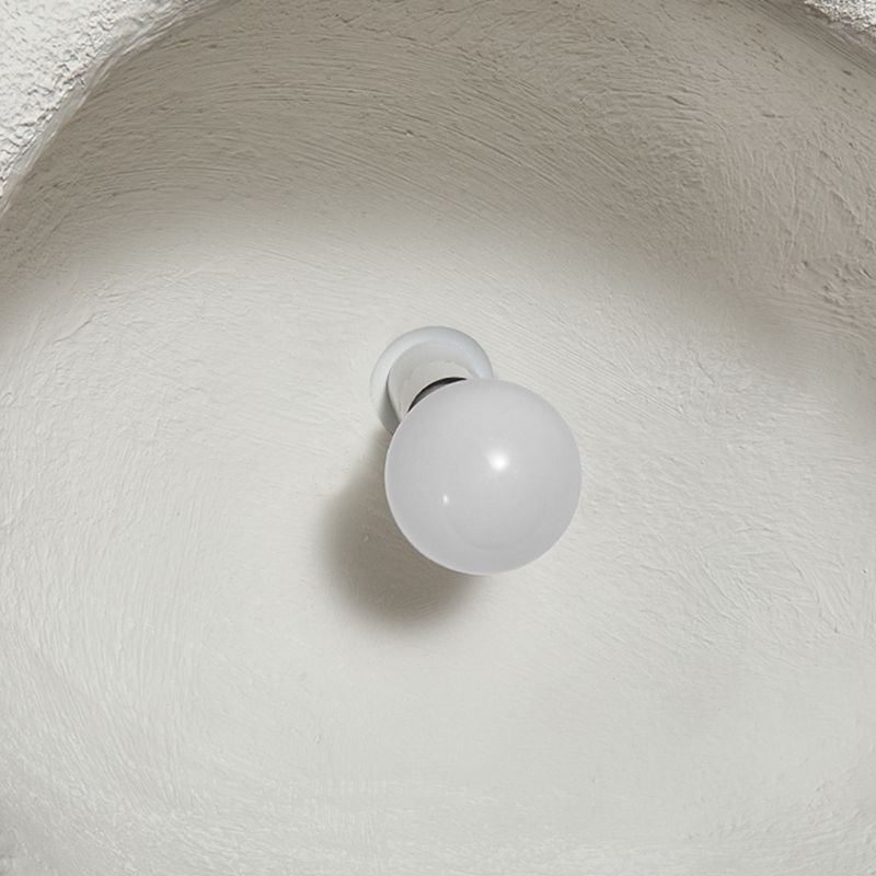 Byers Moderne LED Plafondlamp Wit/Grijs/Rood Hars Woonkamer