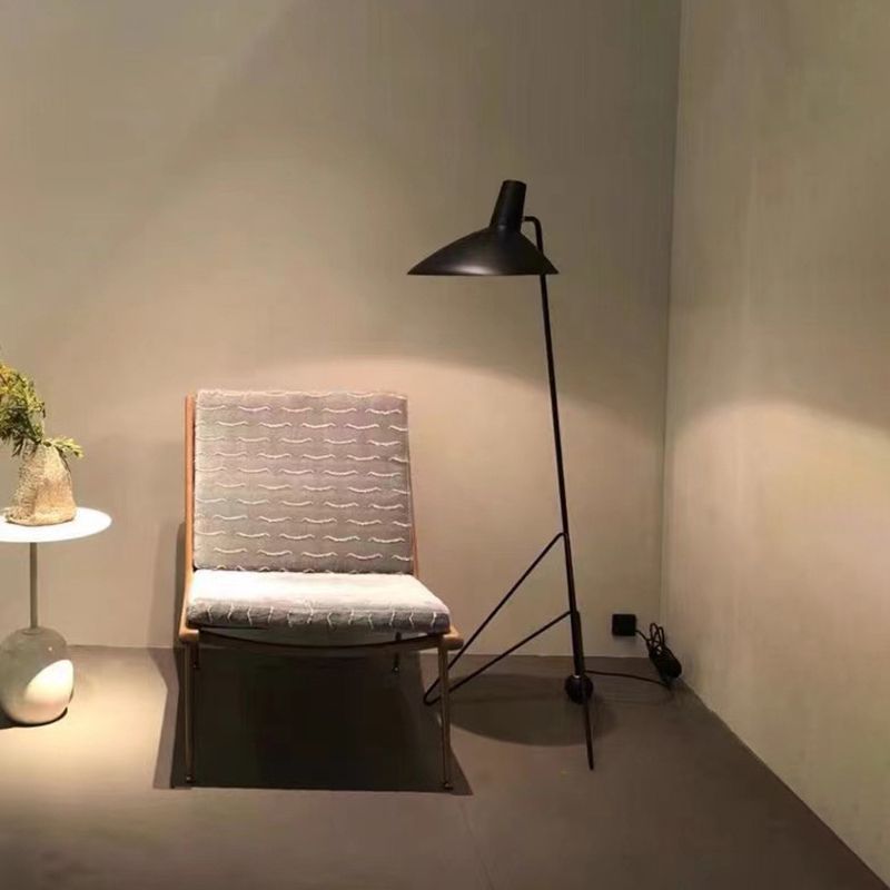 Salgado Moderne Design Minimalistische Geometrische Vloerlamp Zwart Driepoot Metalen Eetkamer/Woonkamer