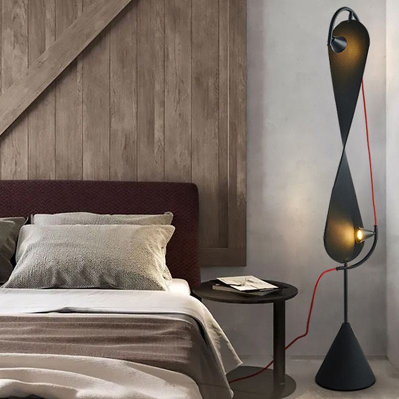 Salgado Moderne Design Minimalistische Geometrische Vloerlamp Metalen Zwart Eetkamer Woonkamer