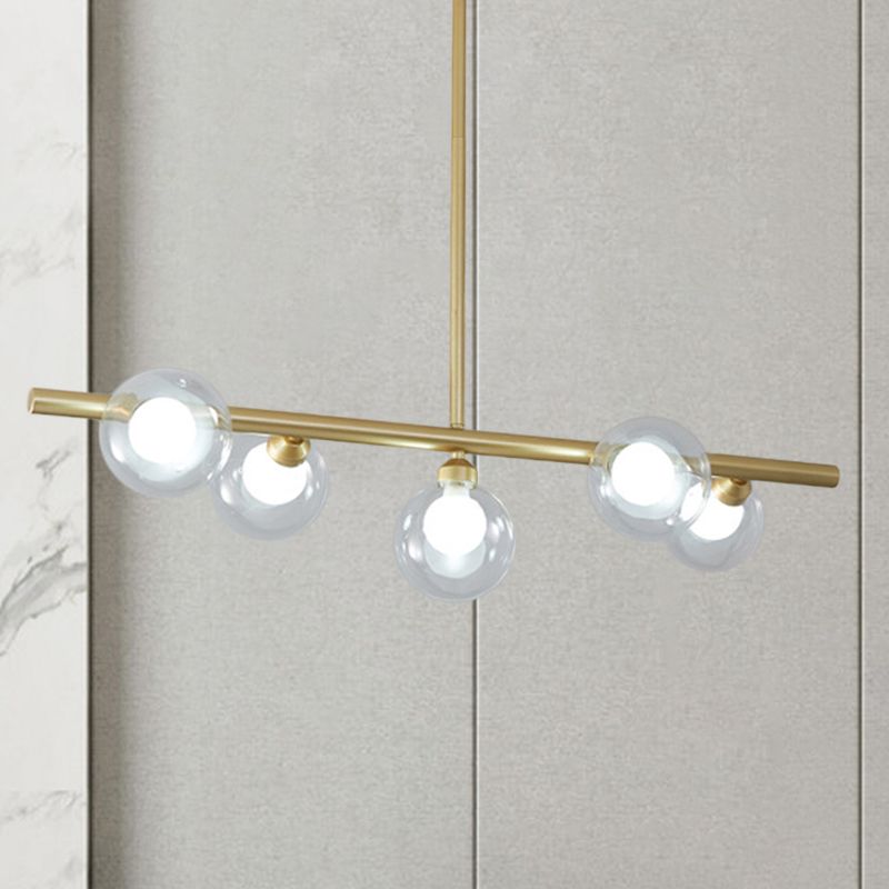 Valentina Moderne Design LED Hanglamp Metaal Zwart/Goud Woonkamer