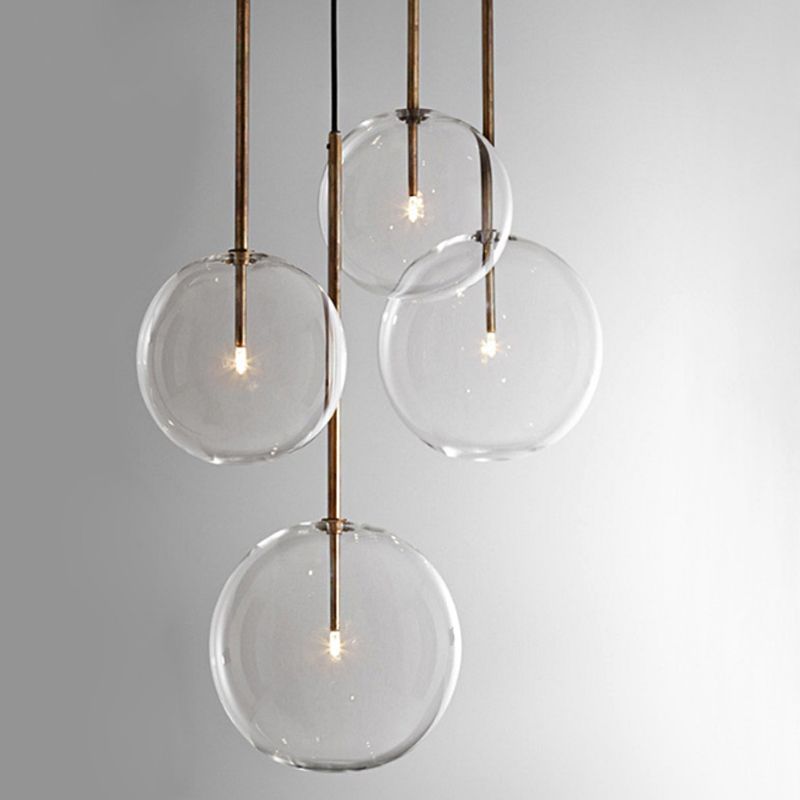 Valentina Moderne Design LED Hanglamp Glas Slaapkamer Woonkamer