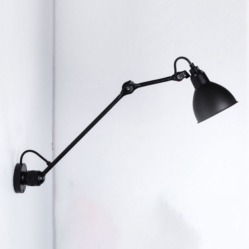 Brady Minimalistische Wandlamp Metaal Zwart Slaapkamer/Woonkamer