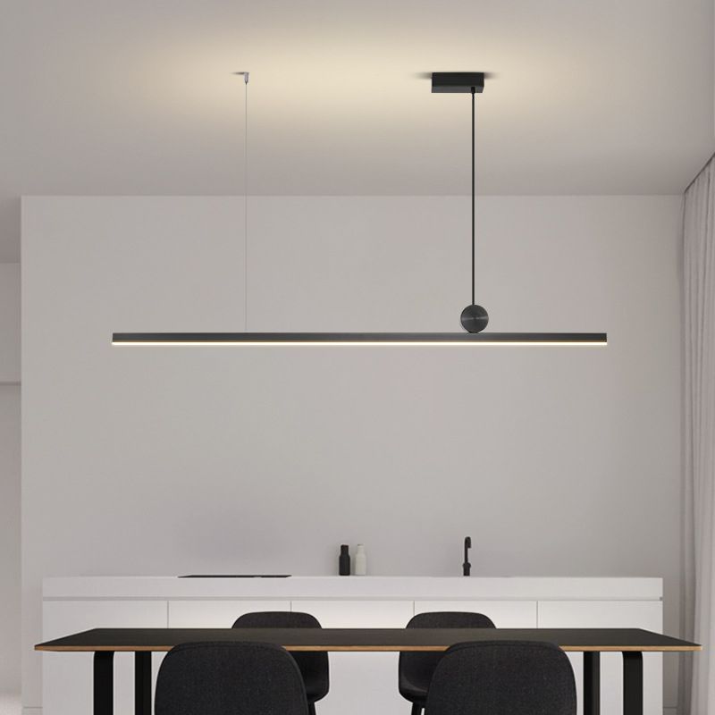 Edge Industriele LED Hanglamp Zwart Metaal Slaapkamer Woonkamer
