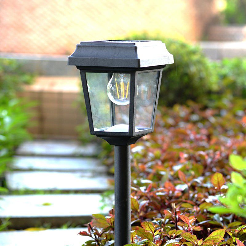 Pena Design LED Buitenlamp Zwart Metaal/Acryl Tuin/Stoeprand/Balkon