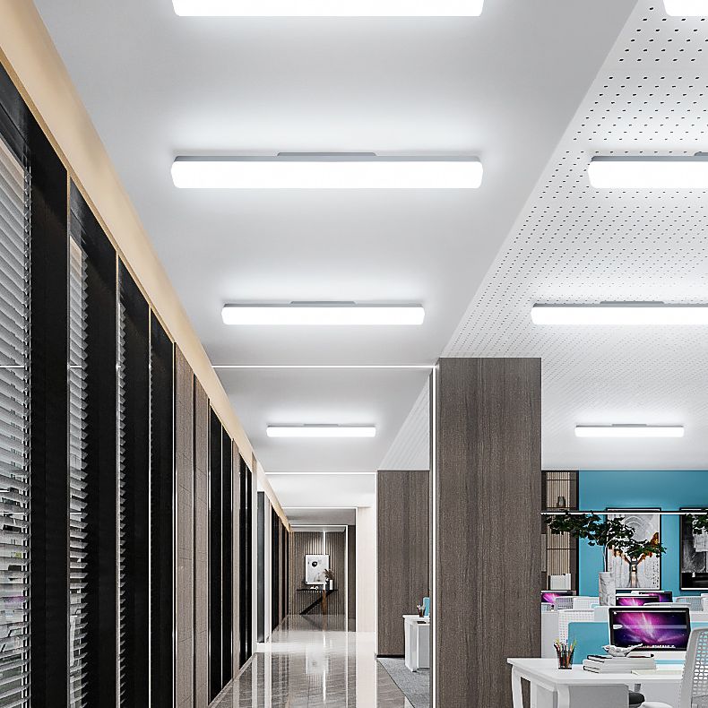 Edge Moderne LED Rechthoekige Wandlamp Wit Woon/Slaap/Badkamer Acryl