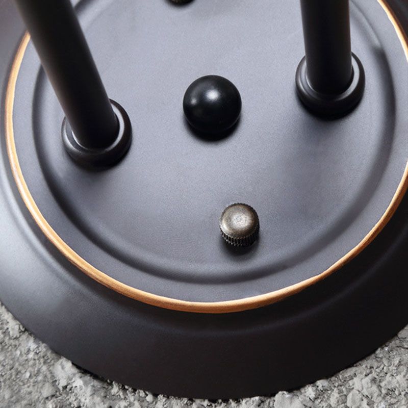 Alessio Retro Bowl-shaped Cast Metal Wall Lamp, Black