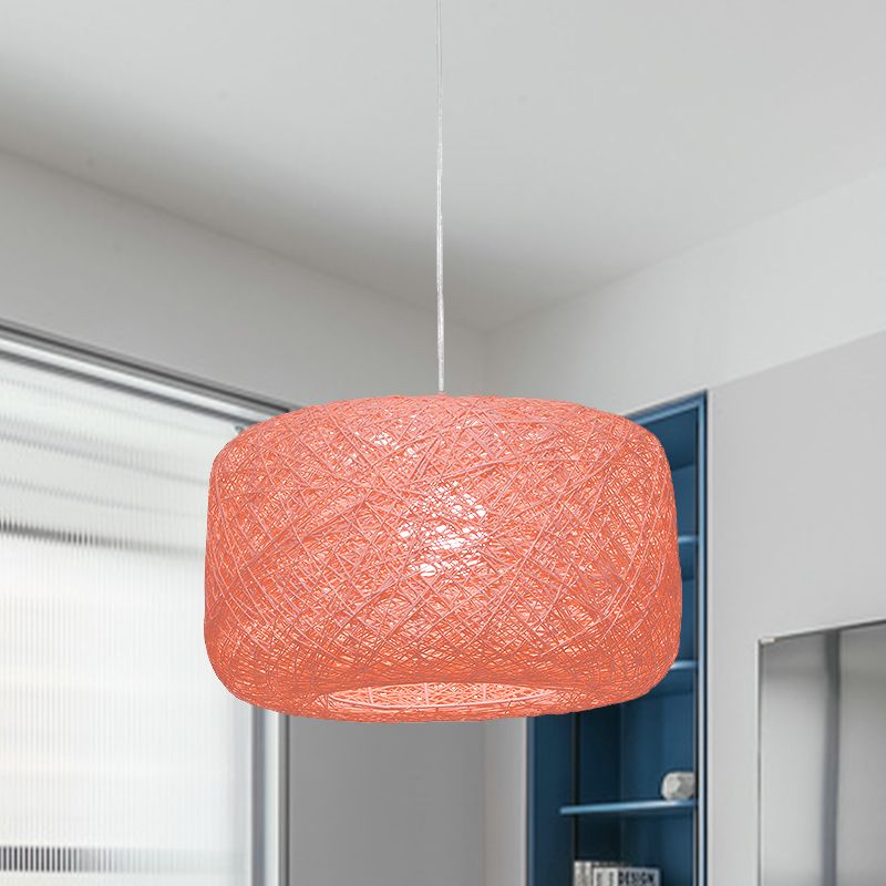 Ritta Moderne Design LED Hanglamp Zwart/Rood Woonkamer Keuken