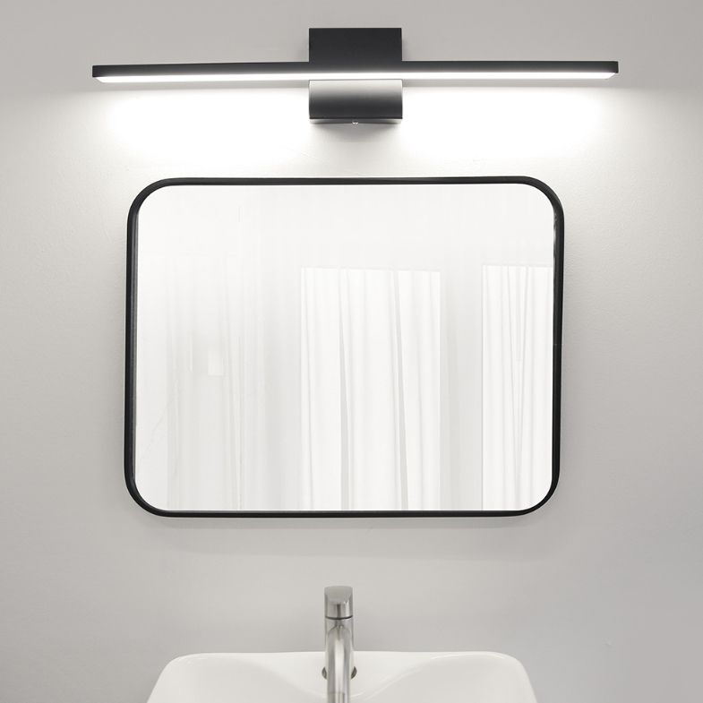 Edge Moderne LED Wandlamp Zwart/Zilver Woon/Slaap/Badkamer Metaal&Acryl