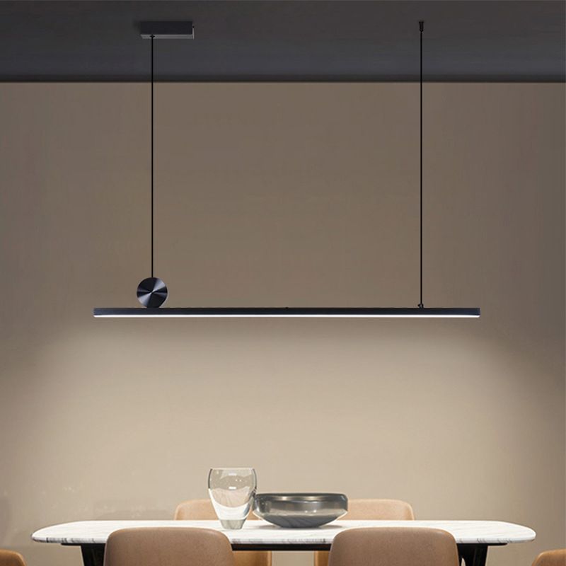 Edge Industriele LED Hanglamp Zwart Metaal Slaapkamer Woonkamer