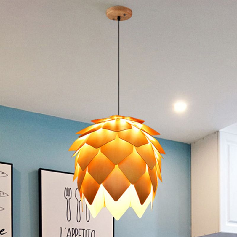 Ozawa Moderne Design LED Hanglamp Hout Woonkamer Slaapkamer |