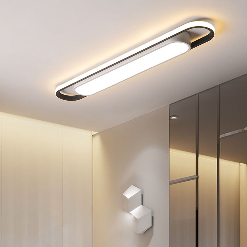 Quinn Moderne Design LED Plafondlamp Metaal Wit Woonkamer Keuken