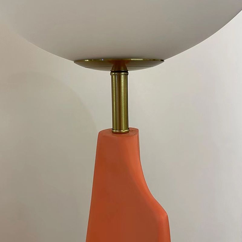 Carins Design LED Vloerlamp Metaal/Glas Rood/Bruin Slaap/Woon/Eetkamer