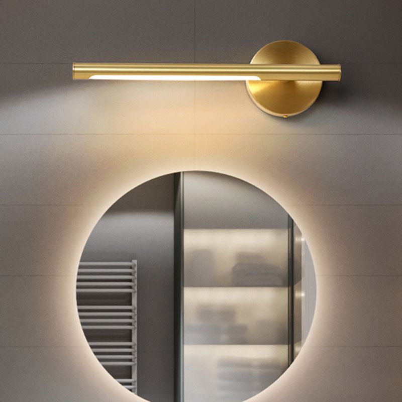 Edge Industriele LED Wandlamp Messing Woon/Slaap/Badkamer Metaal