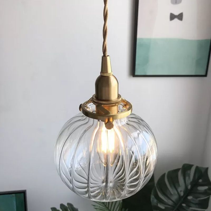 Valentina Vintage Design LED Hanglamp Glas Slaapkamer Woonkamer