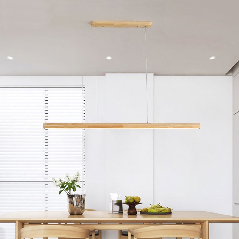 Ozawa Moderne Design LED Hanglamp Hout Woonkamer Slaapkamer