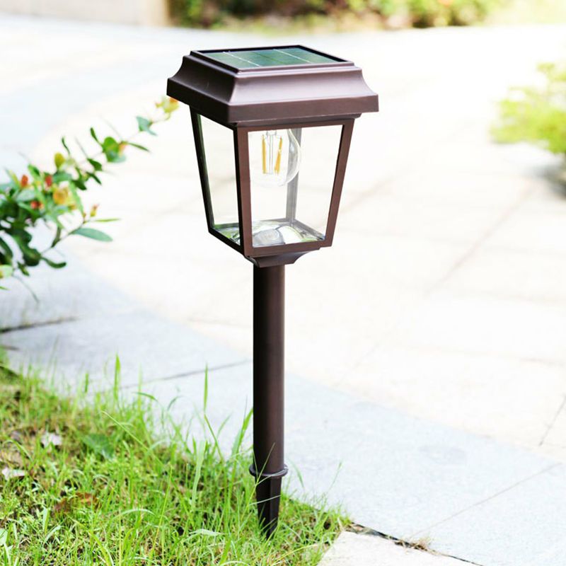 Pena Design LED Buitenlamp Zwart Metaal/Acryl Tuin/Stoeprand/Balkon