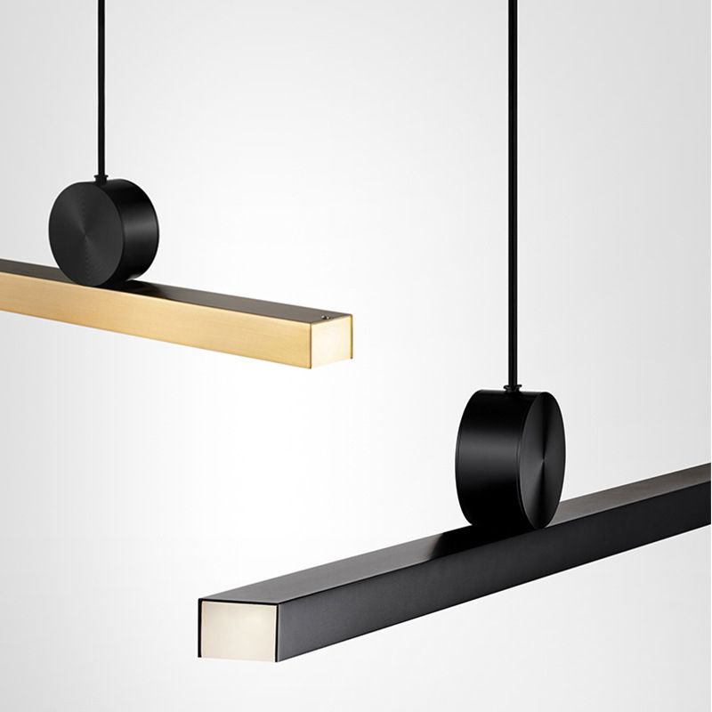 Edge Industriele LED Hanglamp Zwart Metaal Slaapkamer Woonkamer