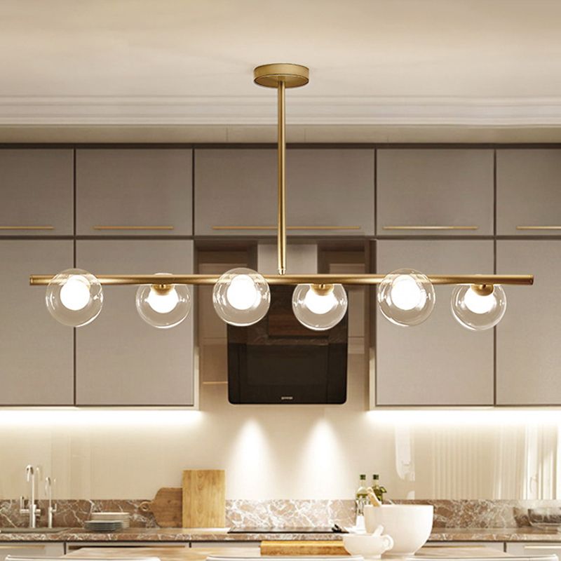 Valentina Moderne Design LED Hanglamp Metaal Zwart/Goud Woonkamer