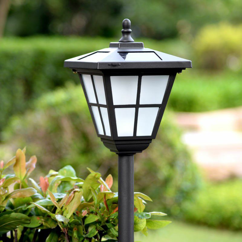 Pena Moderne LED Buitenlamp Zwart Metaal/Acryl Tuin/Stoeprand/Balkon