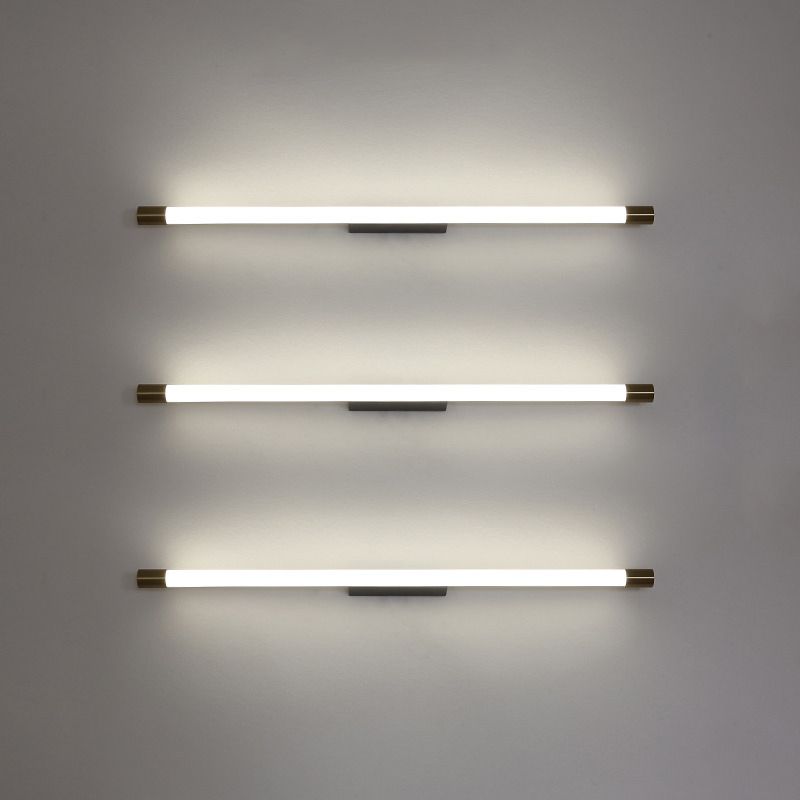 Edge Industriele LED Wandlamp Wit Woon/Slaap/Badkamer Binnen Metaal&Acryl