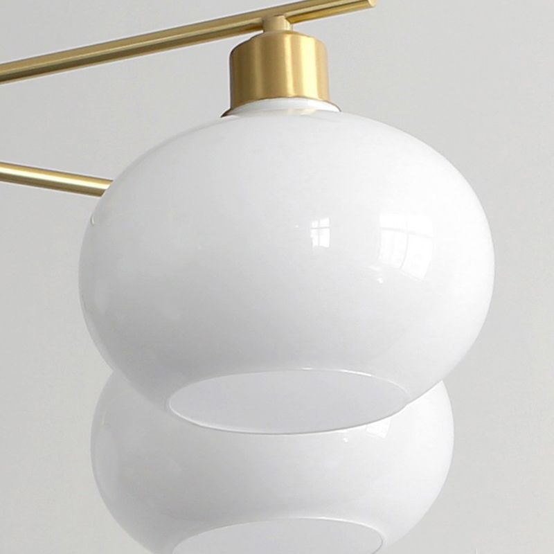 Valentina Moderne LED Hanglamp Messing Metaal/Glas Slaapkamer/Eetkamer